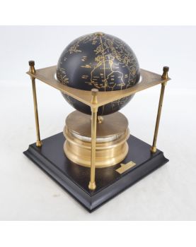 Horloge Mondiale The Royal Geographical Society World Clock 1980