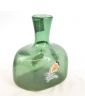 Vase en Verre Émaillé de Plume Artiste de Paris