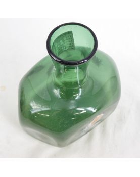 Vase en Verre Émaillé de Plume Artiste de Paris