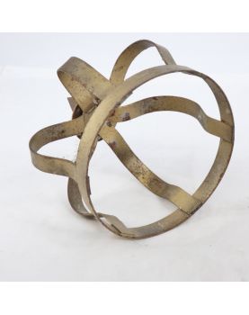 Couronne de Madonne en Fer Doré XIXe Siècle