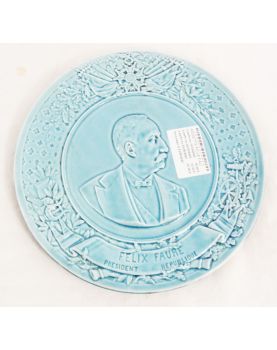 Assiette Felix FAURE Ancien Président de la République
