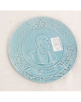 Felix FAURE Plate, Former President of the Republic
