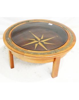 Table Basse Marine Rose Des Vents