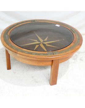 Table Basse Marine Rose Des Vents