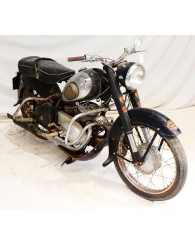 Old Peugeot 176 cm3 Motorcycle Without Registration Document