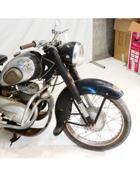 Old Peugeot 176 cm3 Motorcycle Without Registration Document