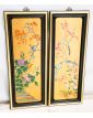 Pair of Lacquered Wood Panels
