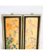 Pair of Lacquered Wood Panels