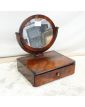 Miroir de Coiffeuse en Placage Acajou 1 Tiroir