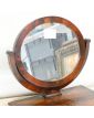 Miroir de Coiffeuse en Placage Acajou 1 Tiroir