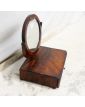 Miroir de Coiffeuse en Placage Acajou 1 Tiroir