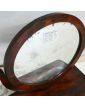 Miroir de Coiffeuse en Placage Acajou 1 Tiroir
