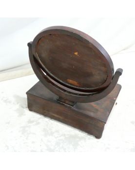 Mahogany Veneer Dressing Table Mirror with 1 Drawer