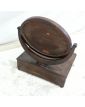 Miroir de Coiffeuse en Placage Acajou 1 Tiroir