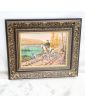 Oil on Panel Hunting and Fishing Decor Signed DEVECCHI
