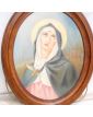Oil on Oval Canvas Our Lady of Sorrows