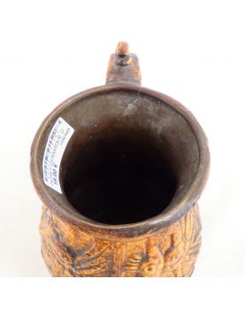 Ceramic Pitcher with Bird Decor
