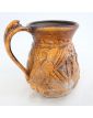Ceramic Pitcher with Bird Decor