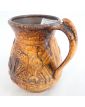 Ceramic Pitcher with Bird Decor