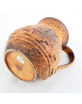 Ceramic Pitcher with Bird Decor