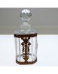 Petit Flacon en Cristal et Laiton ASTRIS