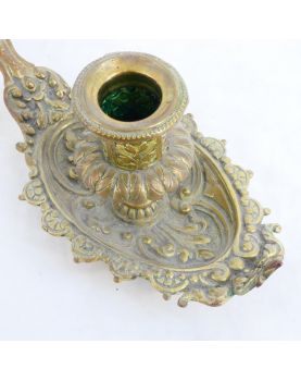 Bronze Hand Candle Holder