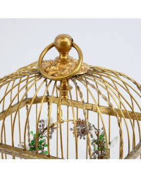 Cage à Oiseau en Laiton