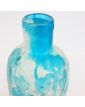 Vase Iris Bleue Cristallerie de Pantin
