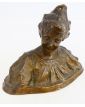 Petit Buste de Femme en Bronze Signé W.PERELMAGNE