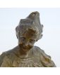 Petit Buste de Femme en Bronze Signé W.PERELMAGNE