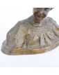 Petit Buste de Femme en Bronze Signé W.PERELMAGNE