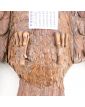 Colombe en Bois Sculpté