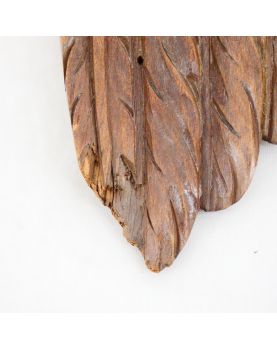 Colombe en Bois Sculpté