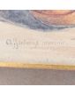 Aquarelle à la Pipe Signée F.BAUCHARD 1908