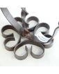 Pair of Wrought Iron Candlesticks