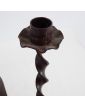 Pair of Wrought Iron Candlesticks