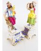 Porcelain Pen Holder Couple