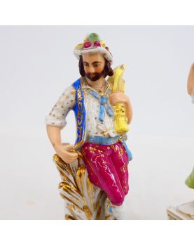 Porcelain Pen Holder Couple