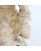 Alabaster Thinker Statue