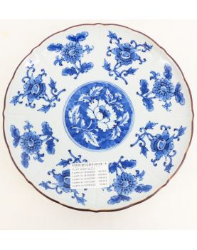Plat Asie Bleu