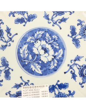 Blue Asian Dish
