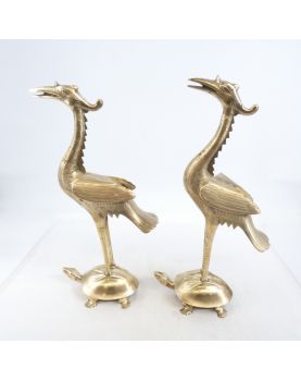 Pair of Birds on Turtle Vietnam