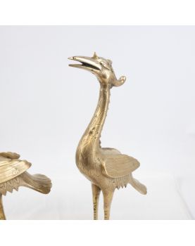 Paire d’Oiseaux sur Tortue Vietnam