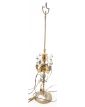 Electrified Brass Oil Lamp