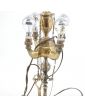 Lampe à Huile en Laiton Électrifiée