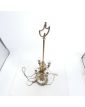 Lampe à Huile en Laiton Électrifiée