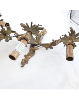 Paire d’Appliques en Bronze Style Louis XV