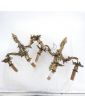Paire d’Appliques en Bronze Style Louis XV