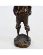 Petit Sujet Enfant à la Casquette en Bronze