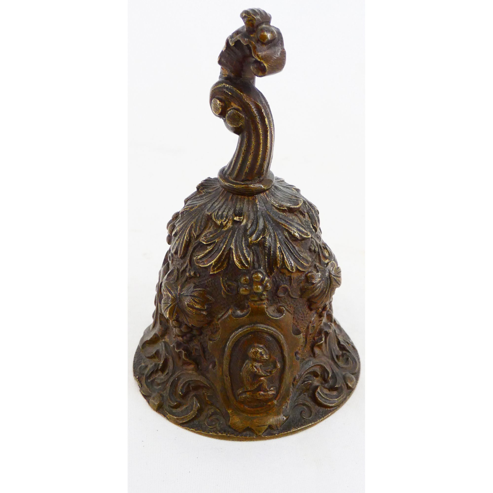 Petite Cloche en Bronze Pampre de Vigne Petite Cloche en Bronze Pampre de Vigne